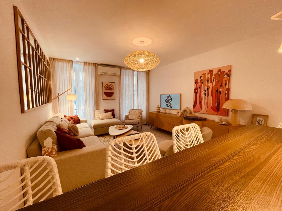 Nice Renting - Paganini - Spacious Apartment - 2 Bedrooms - King Bed - Bathtub - Heart Of Νίκαια Εξωτερικό φωτογραφία