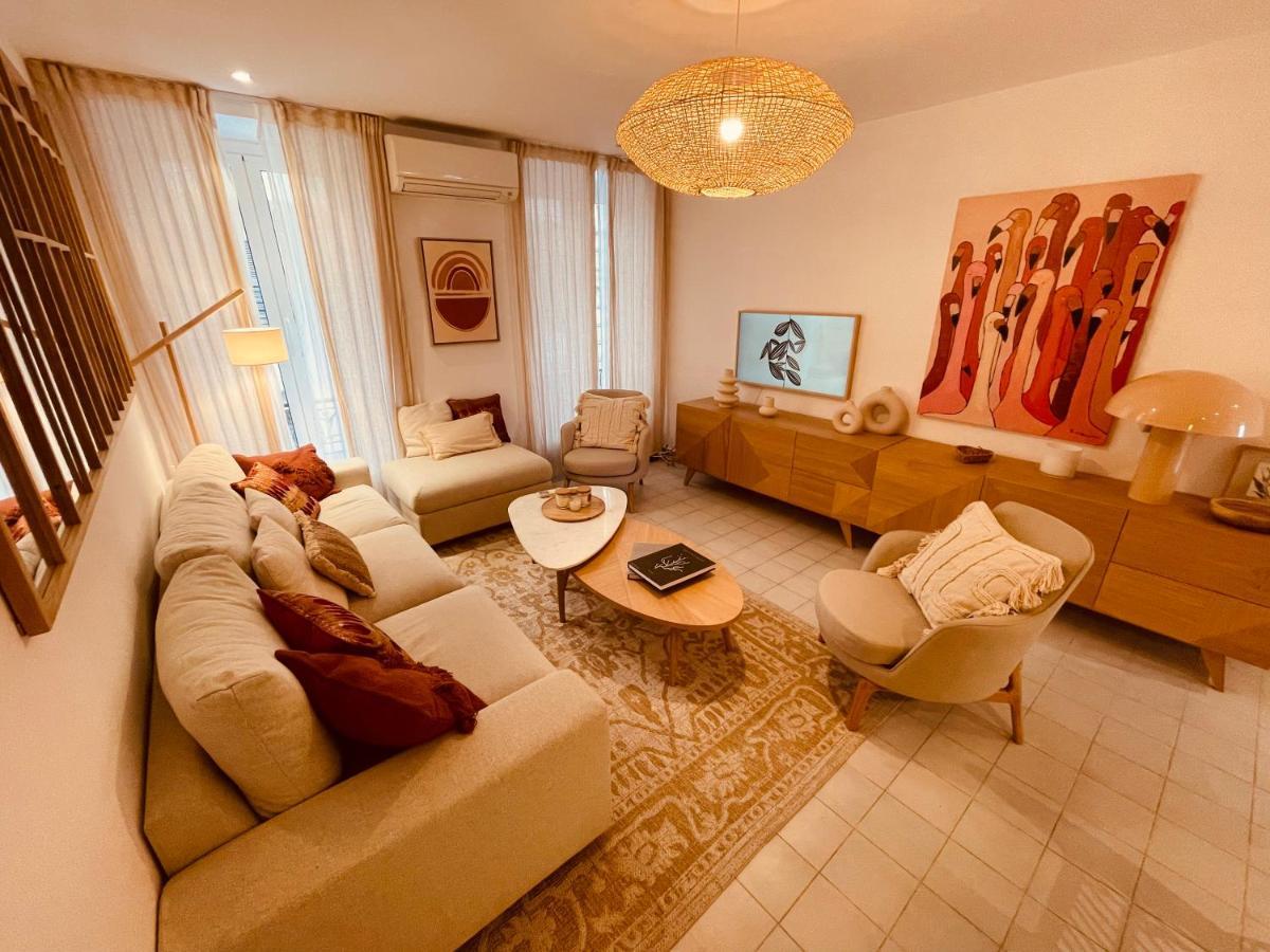 Nice Renting - Paganini - Spacious Apartment - 2 Bedrooms - King Bed - Bathtub - Heart Of Νίκαια Εξωτερικό φωτογραφία