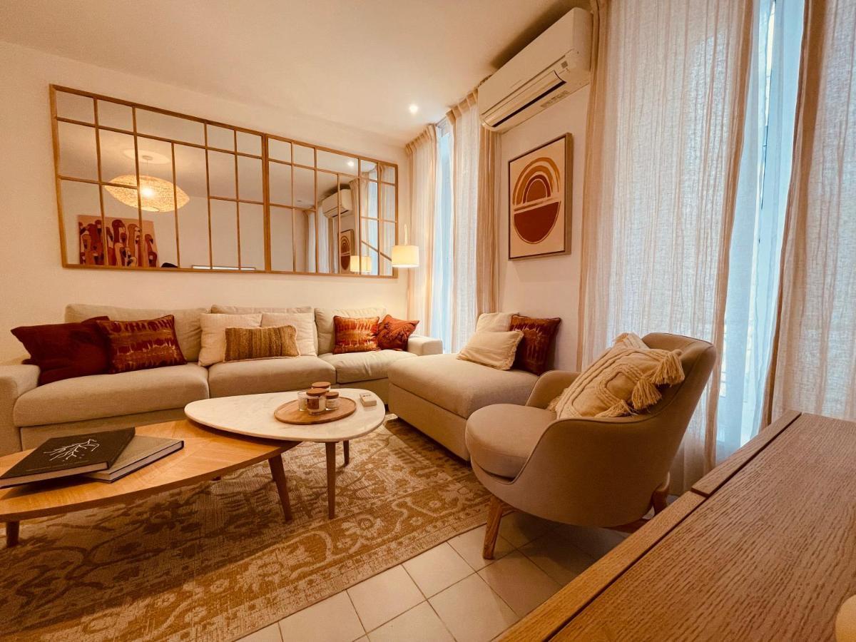 Nice Renting - Paganini - Spacious Apartment - 2 Bedrooms - King Bed - Bathtub - Heart Of Νίκαια Εξωτερικό φωτογραφία
